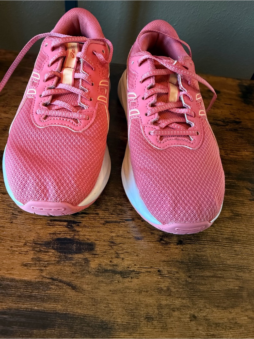Asics Girls Gel-excite11 Pink Athletic Sneakers - Picture 3 of 6